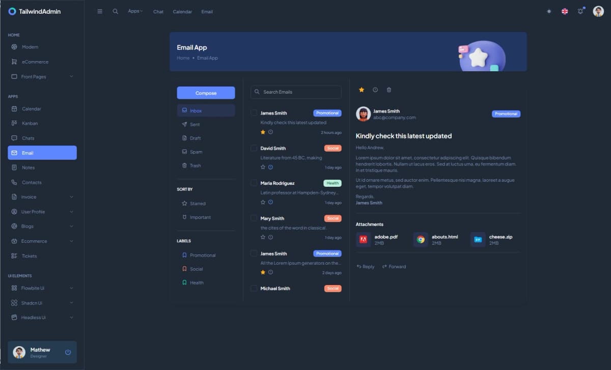 Email App