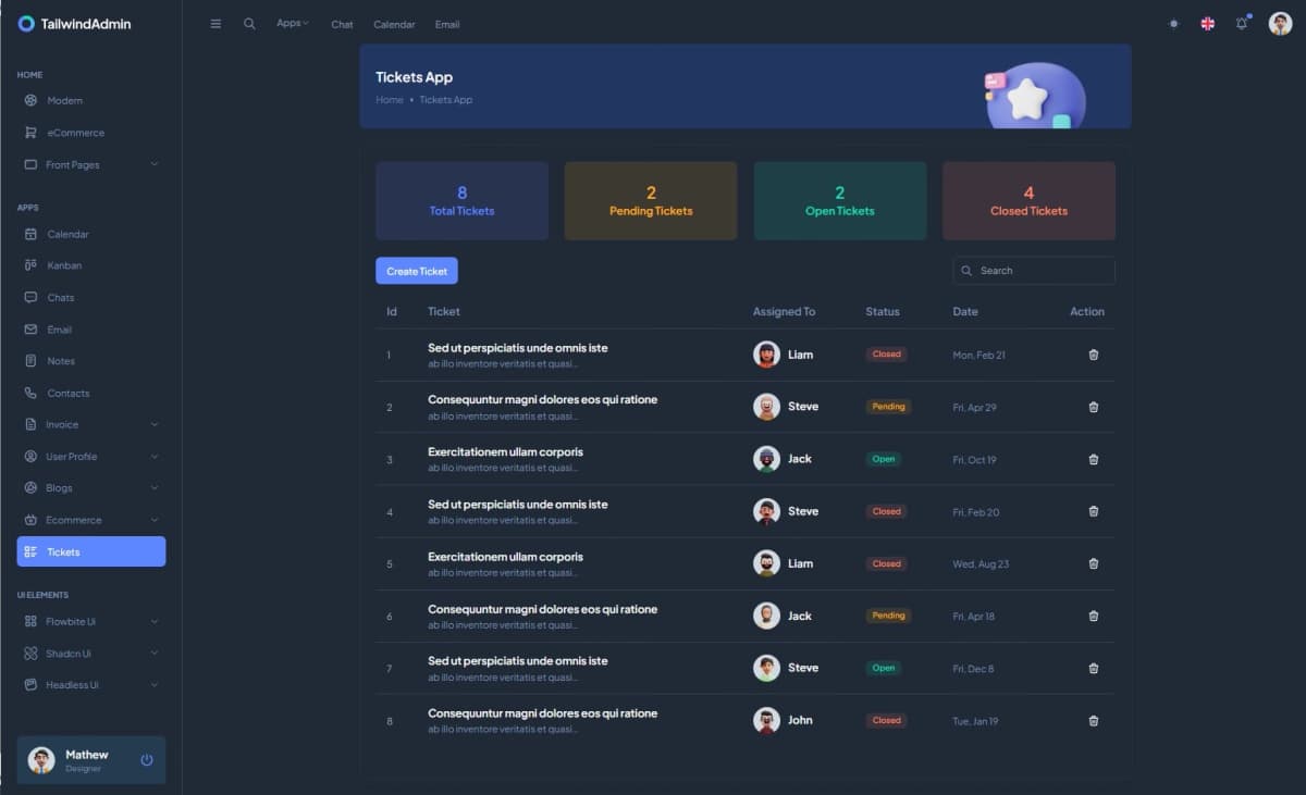Ticket App