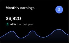 Monthly Earning Chart