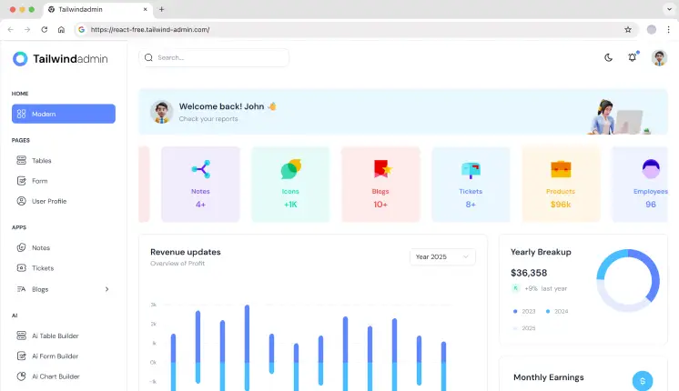 TailwindAdmin