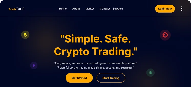 Crypto Design UI design