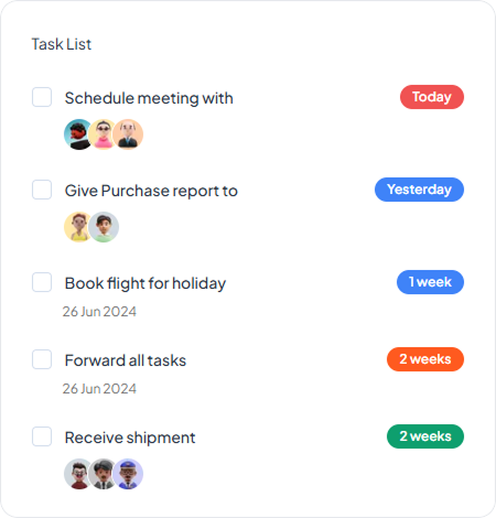 Task List